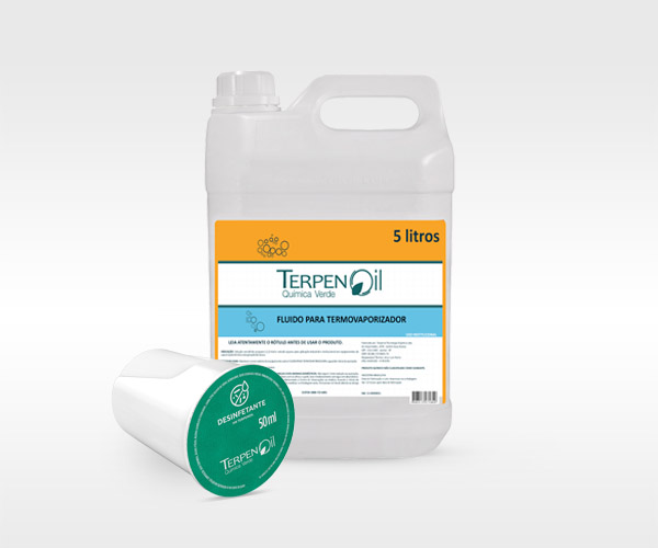 Produto combinado com o desinfetante HN Terpenoil é ideal para aplicação com equipamentos de termovaporização para geração de uma névoa desinfetante